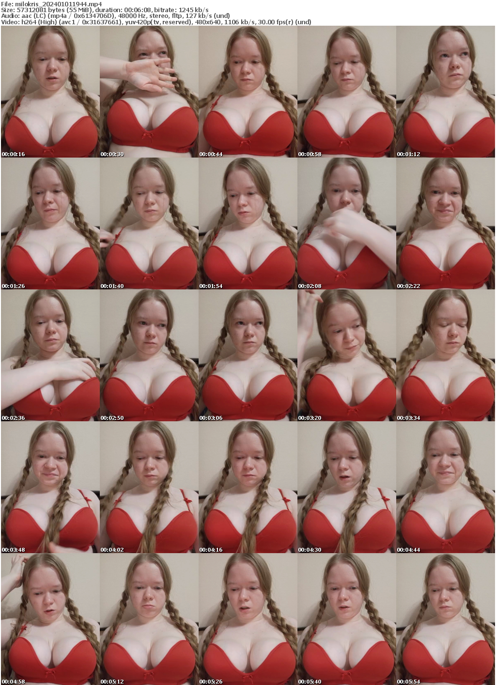 Preview thumb from milokris on 2024-01-01 @ bongacams