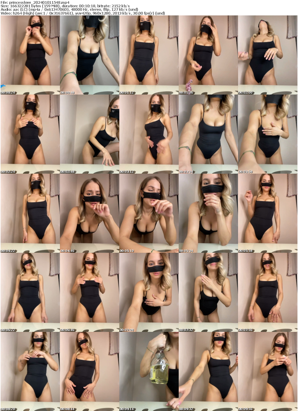 Preview thumb from princesslove on 2024-01-01 @ bongacams