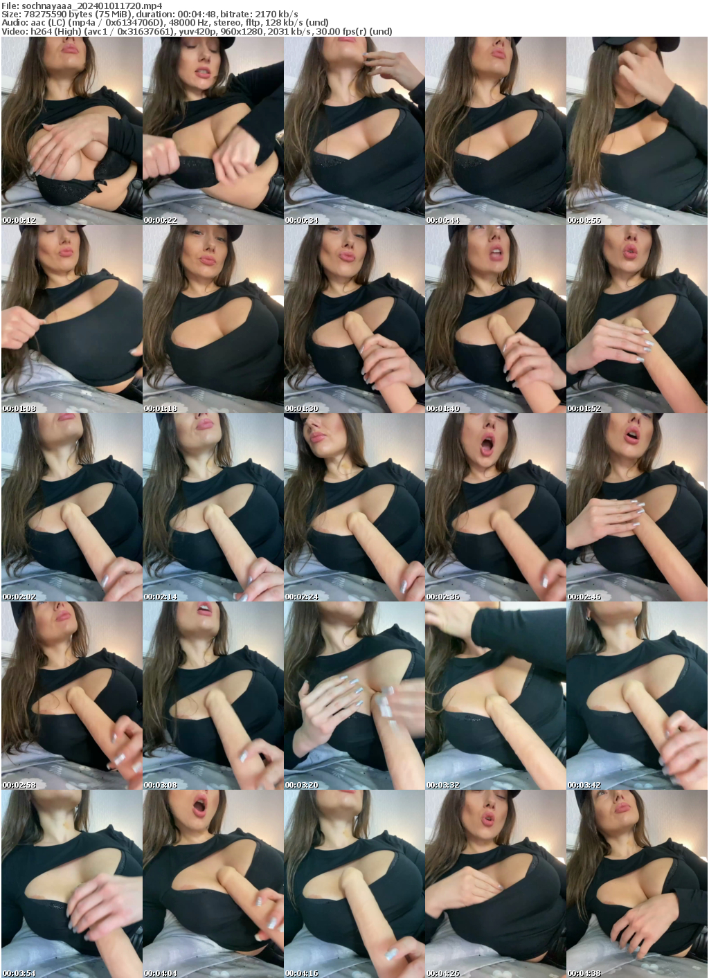 Preview thumb from sochnayaaa on 2024-01-01 @ bongacams