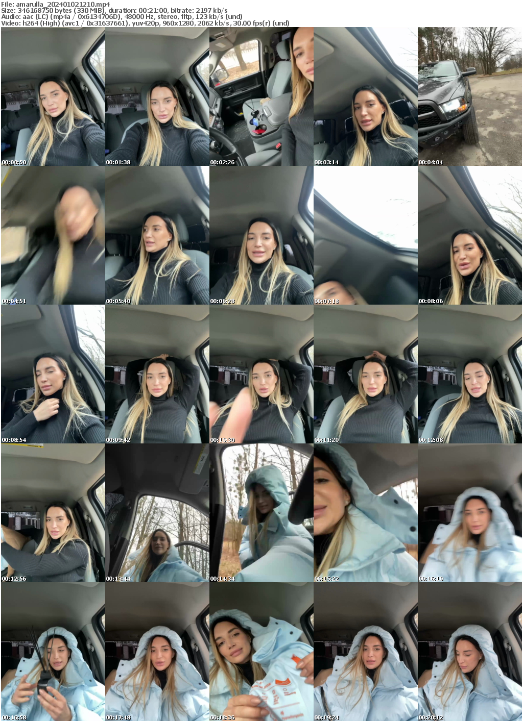 Preview thumb from amarulla on 2024-01-02 @ bongacams