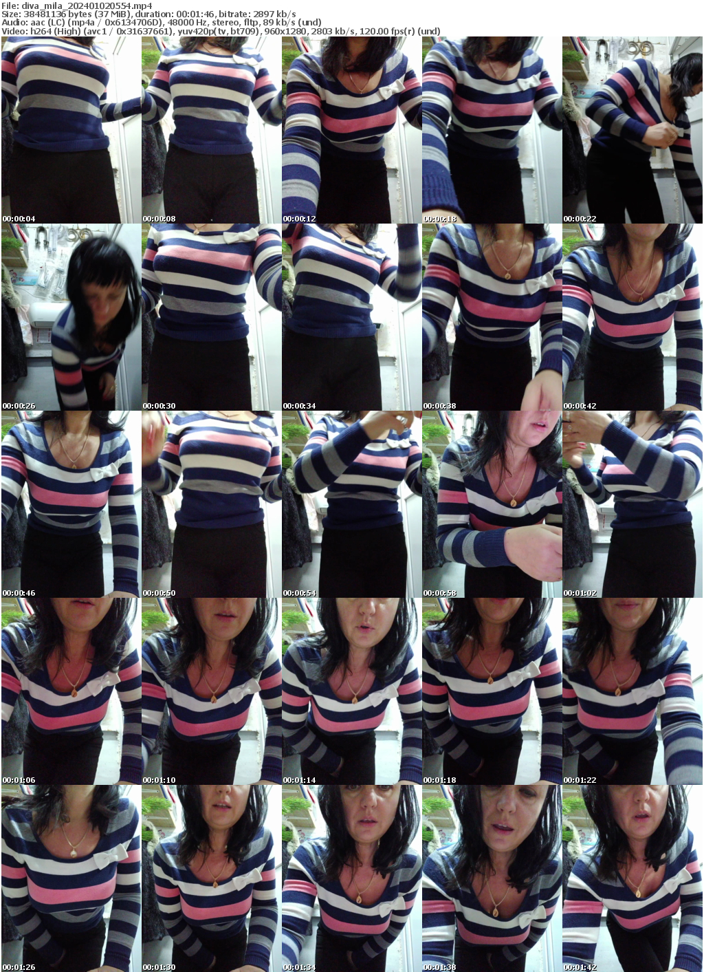 Preview thumb from diva_mila on 2024-01-02 @ bongacams