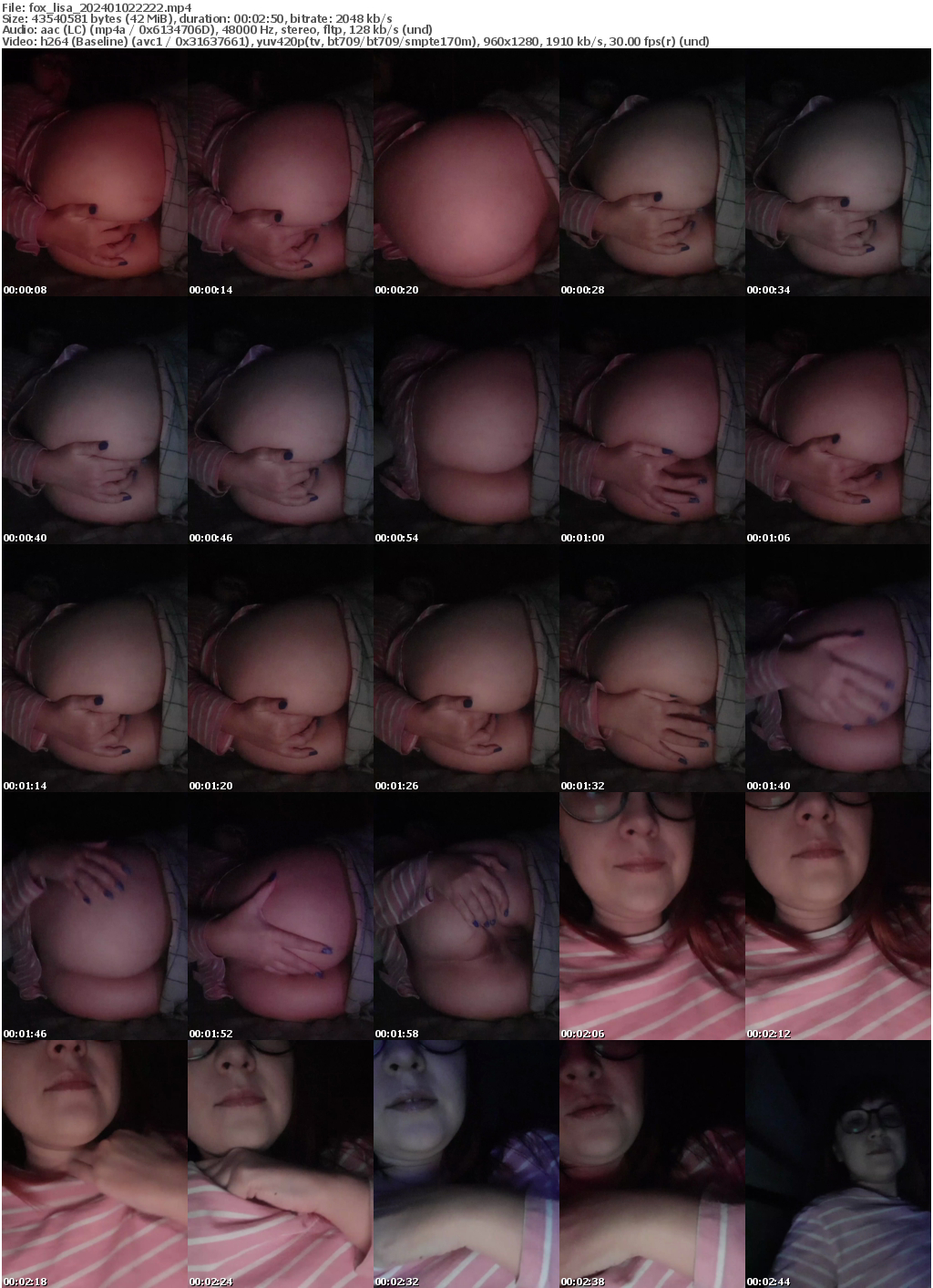 Preview thumb from fox_lisa on 2024-01-02 @ bongacams