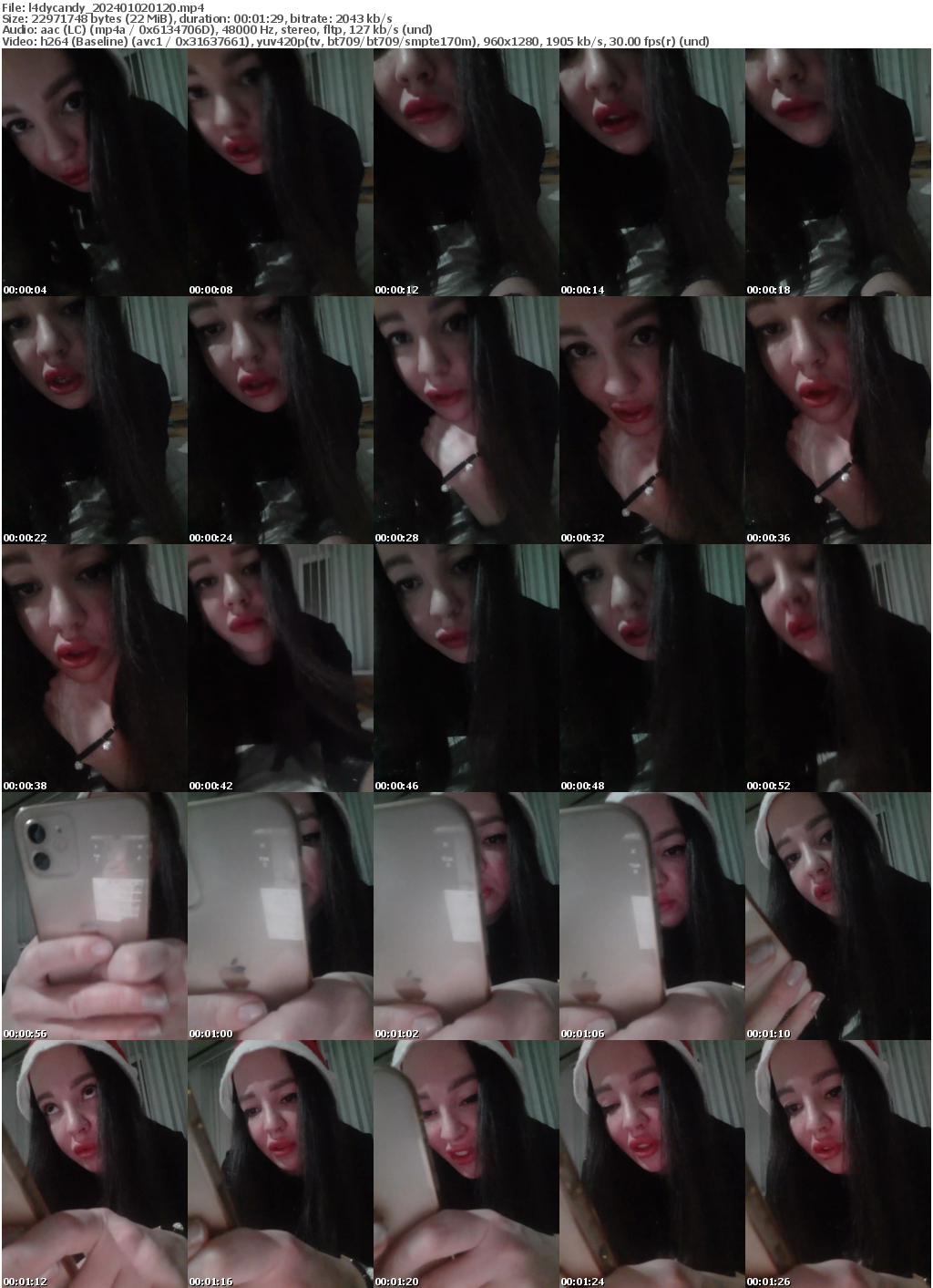 Preview thumb from l4dycandy on 2024-01-02 @ bongacams