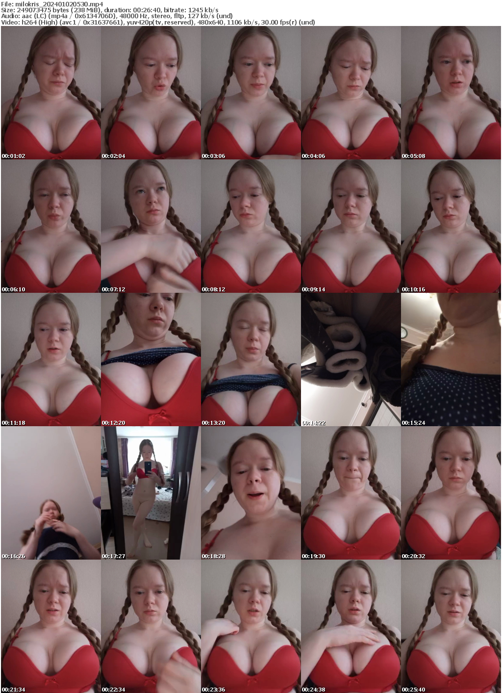 Preview thumb from milokris on 2024-01-02 @ bongacams