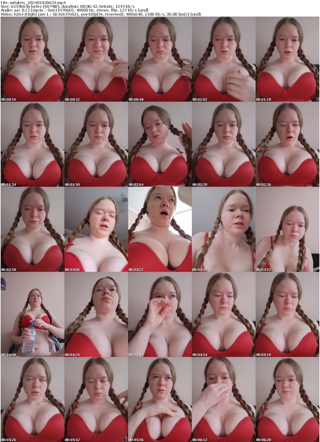 Preview thumb from milokris on 2024-01-02 @ bongacams