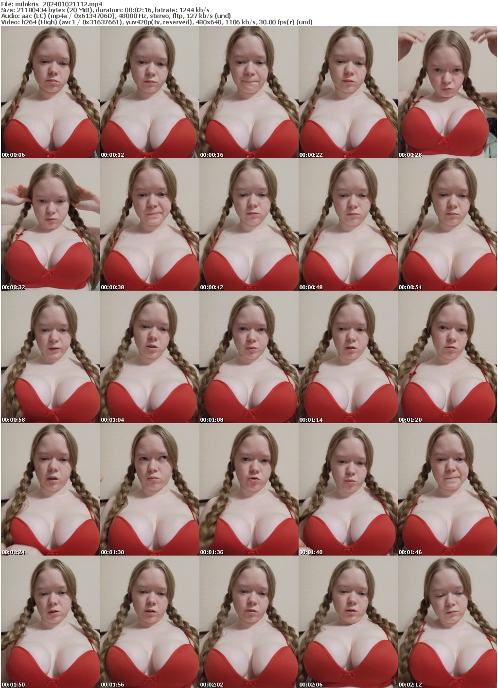 Preview thumb from milokris on 2024-01-02 @ bongacams