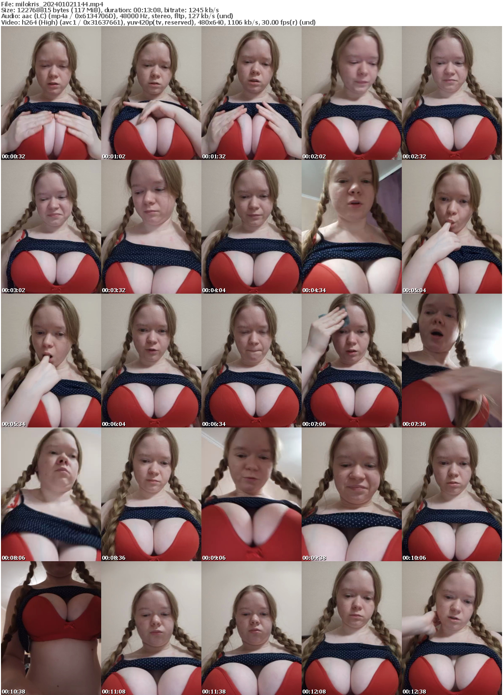 Preview thumb from milokris on 2024-01-02 @ bongacams