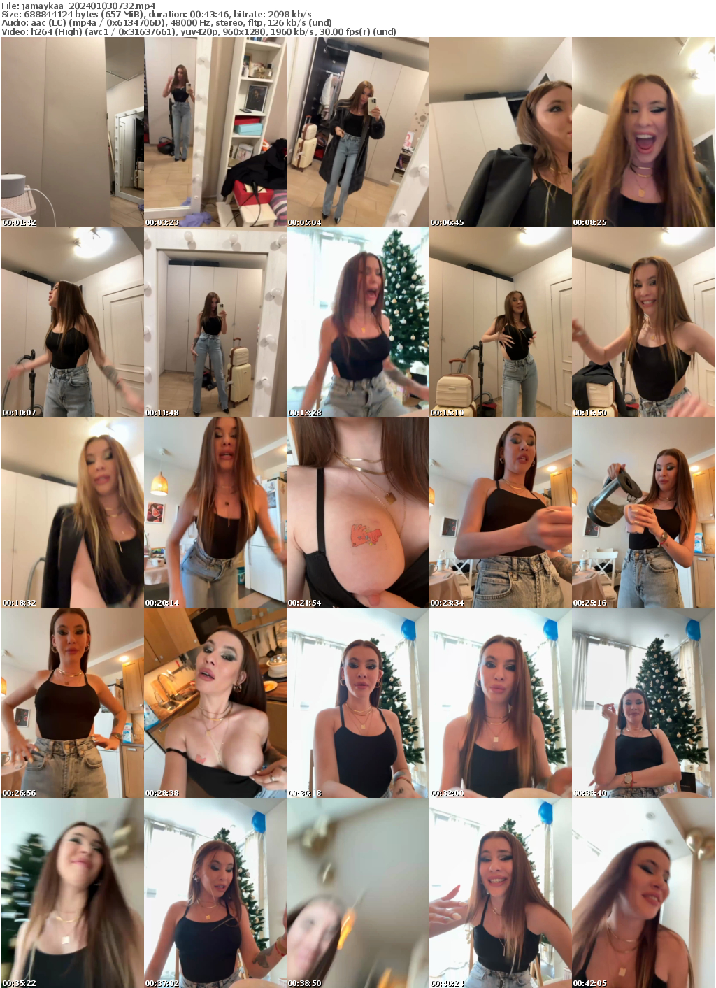 Preview thumb from jamaykaa on 2024-01-03 @ bongacams