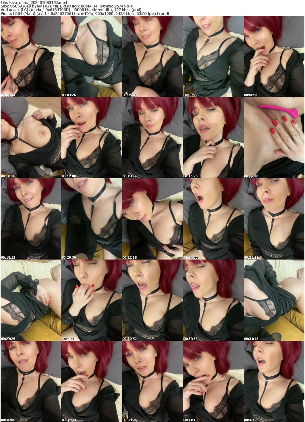 Preview thumb from lova_mars on 2024-01-03 @ bongacams