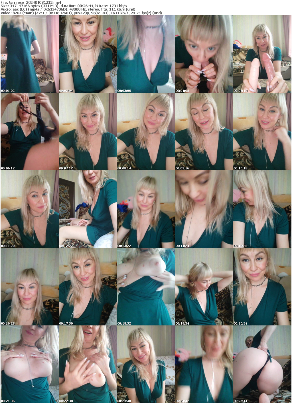 Preview thumb from terrirose on 2024-01-03 @ bongacams