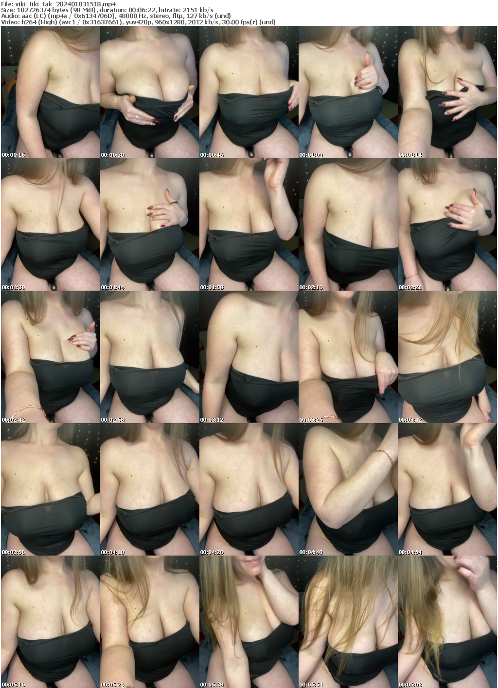 Preview thumb from viki_tiki_tak on 2024-01-03 @ bongacams