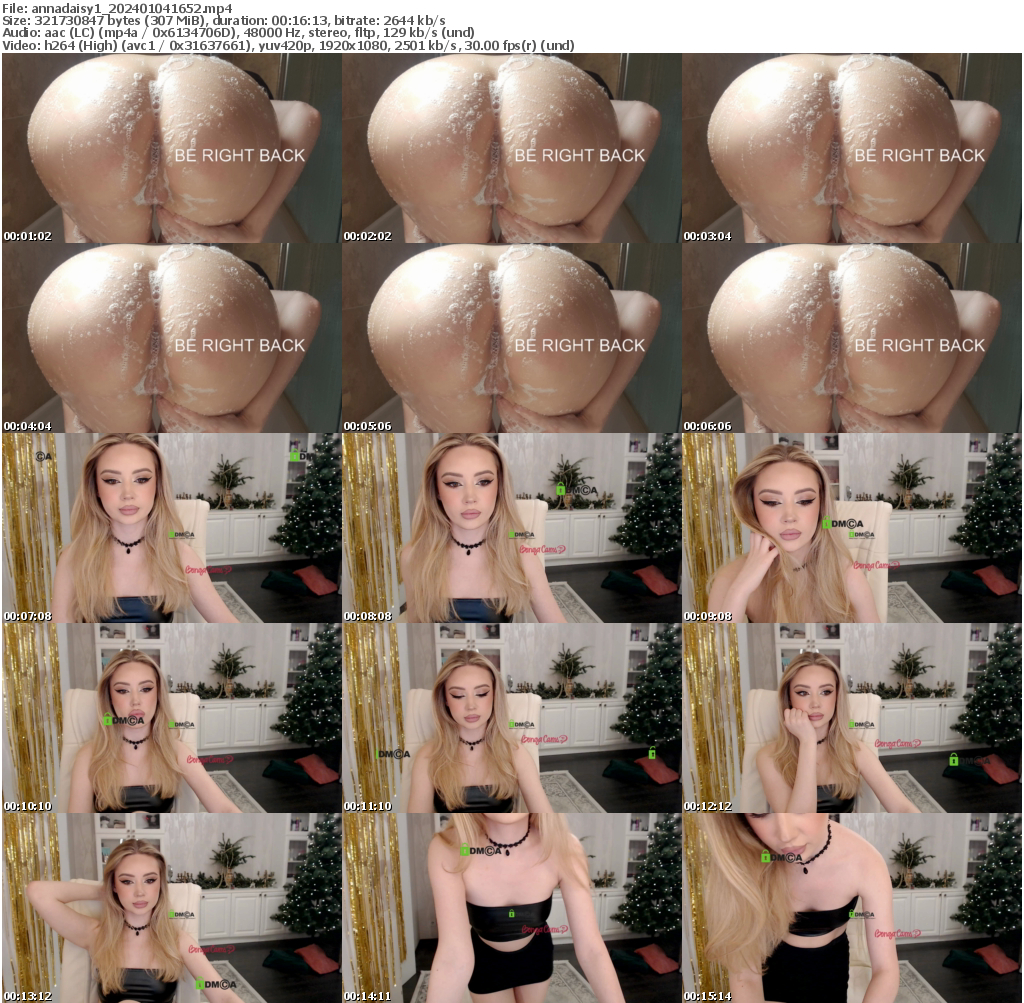Preview thumb from annadaisy1 on 2024-01-04 @ bongacams