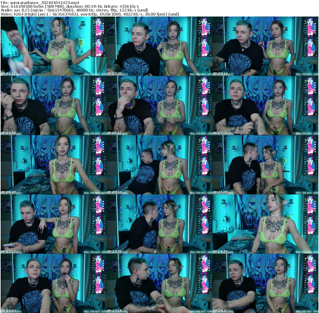 Preview thumb from auroraradiance on 2024-01-04 @ bongacams