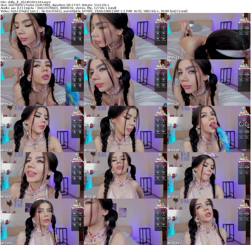 Preview thumb from dolly_ll on 2024-01-04 @ bongacams