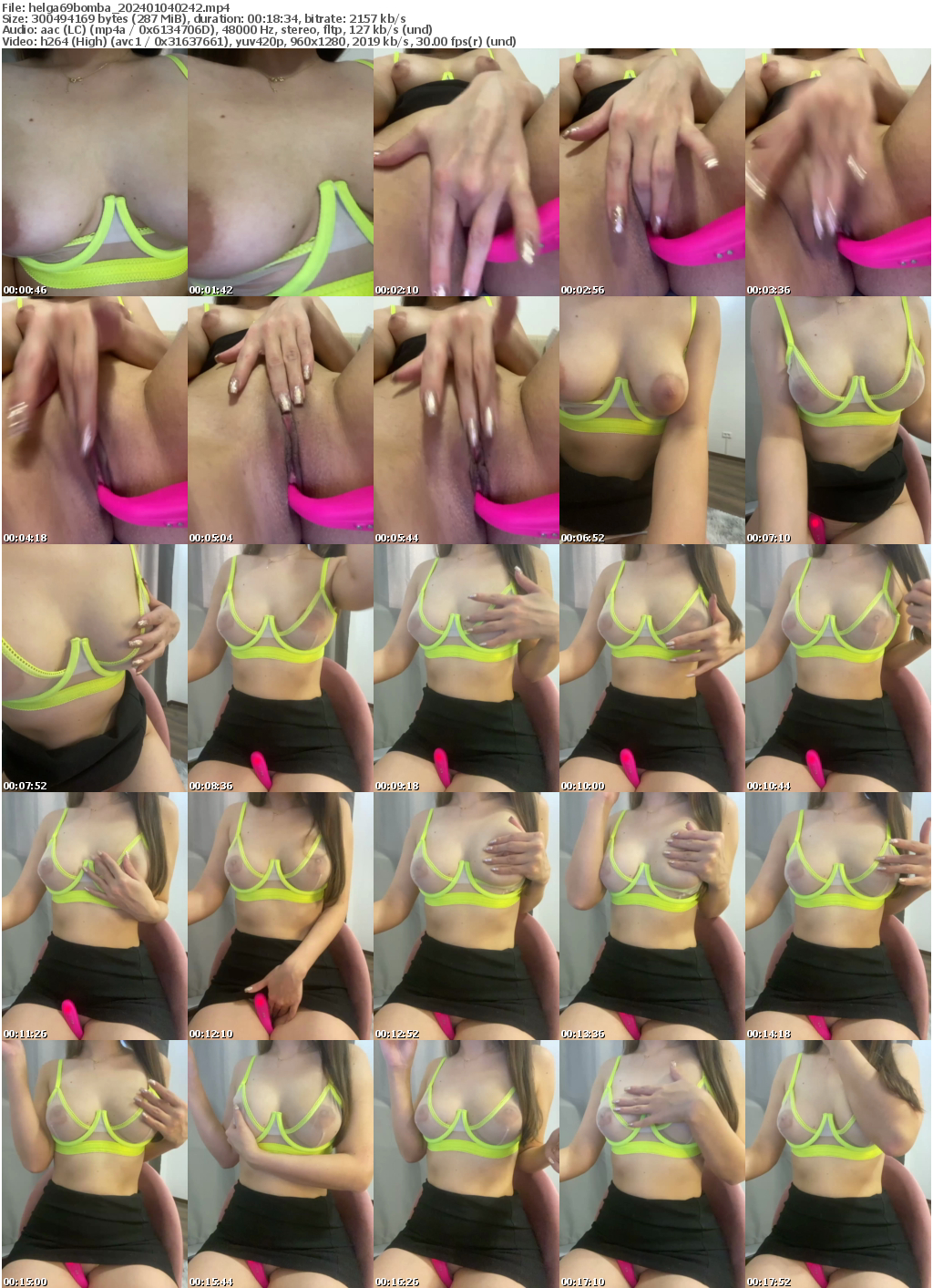 Preview thumb from helga69bomba on 2024-01-04 @ bongacams