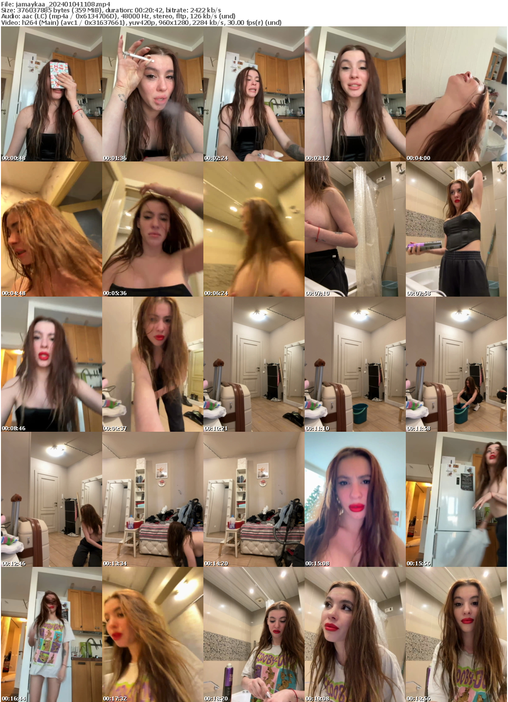 Preview thumb from jamaykaa on 2024-01-04 @ bongacams