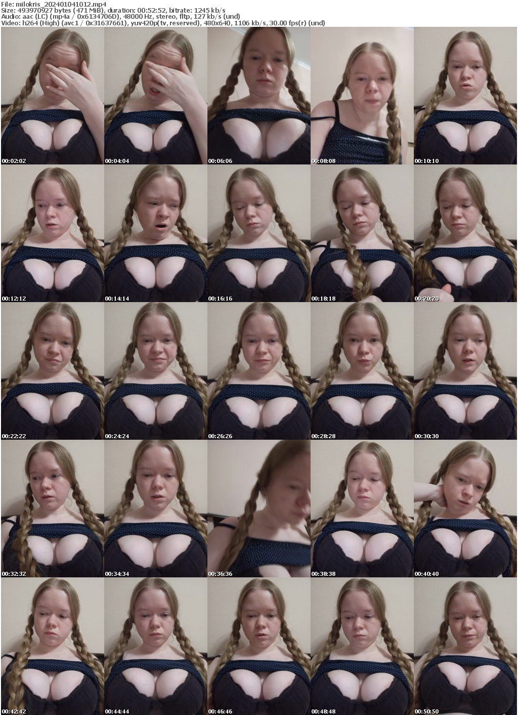 Preview thumb from milokris on 2024-01-04 @ bongacams