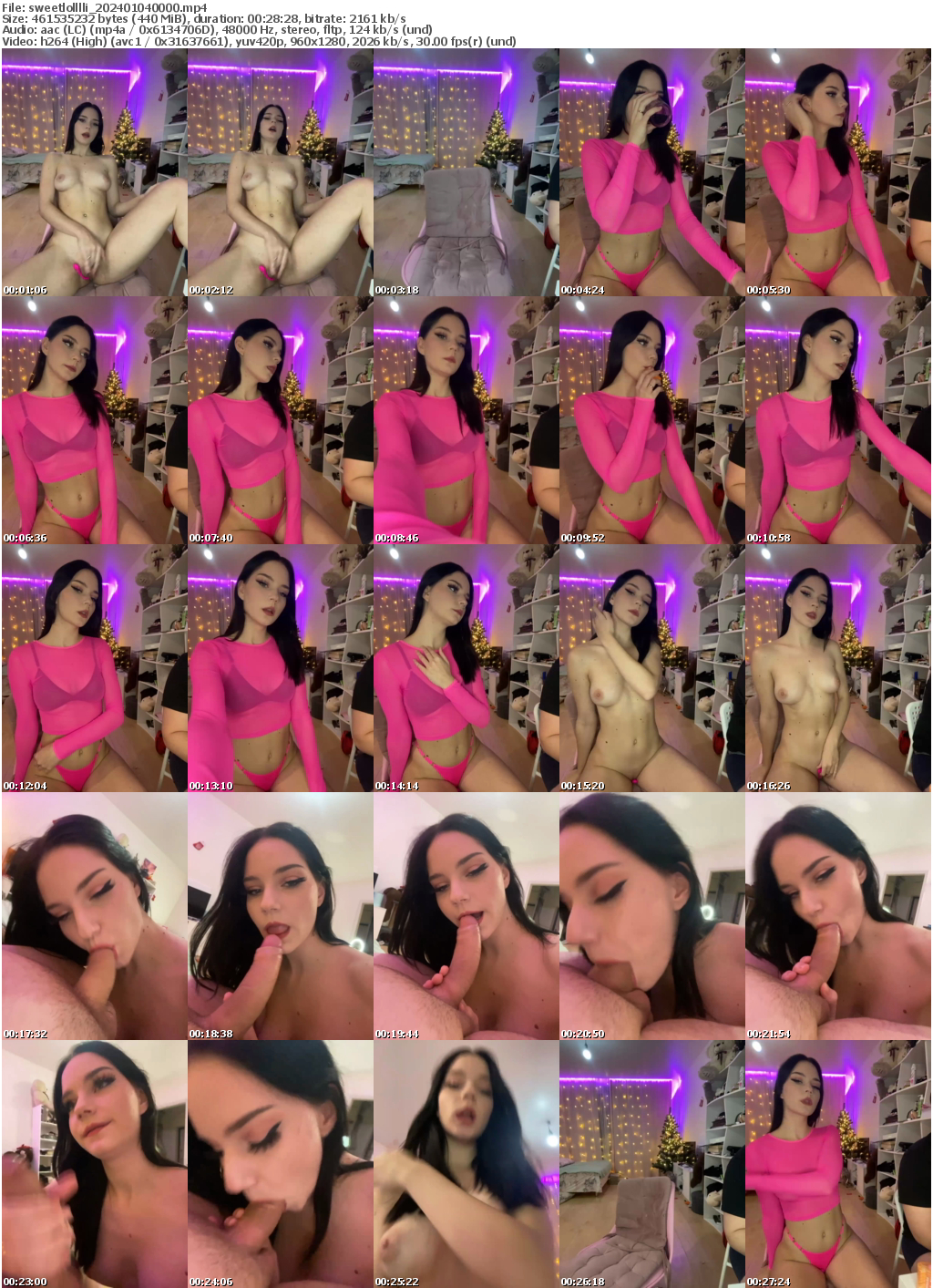 Preview thumb from sweetlolllli on 2024-01-04 @ bongacams