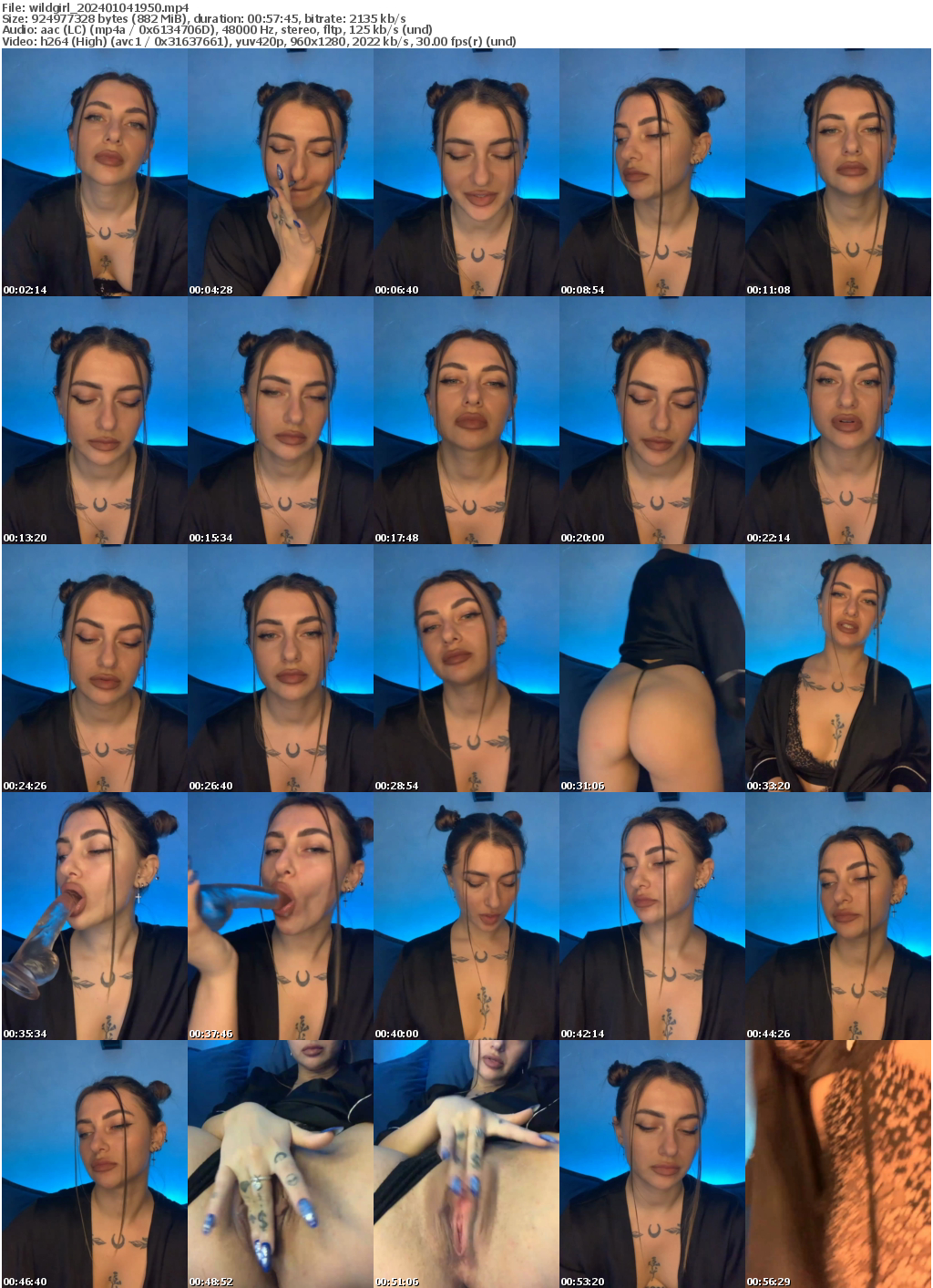 Preview thumb from wildgirl on 2024-01-04 @ bongacams