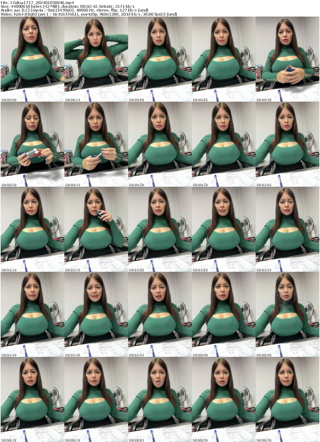 Preview thumb from 17alisa1717 on 2024-01-05 @ bongacams