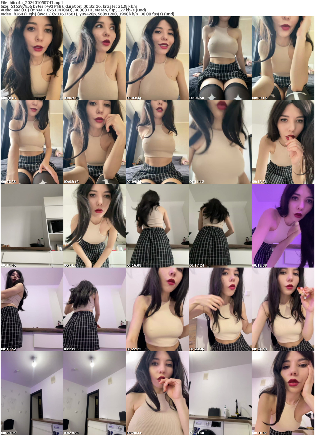 Preview thumb from hiinata on 2024-01-05 @ bongacams