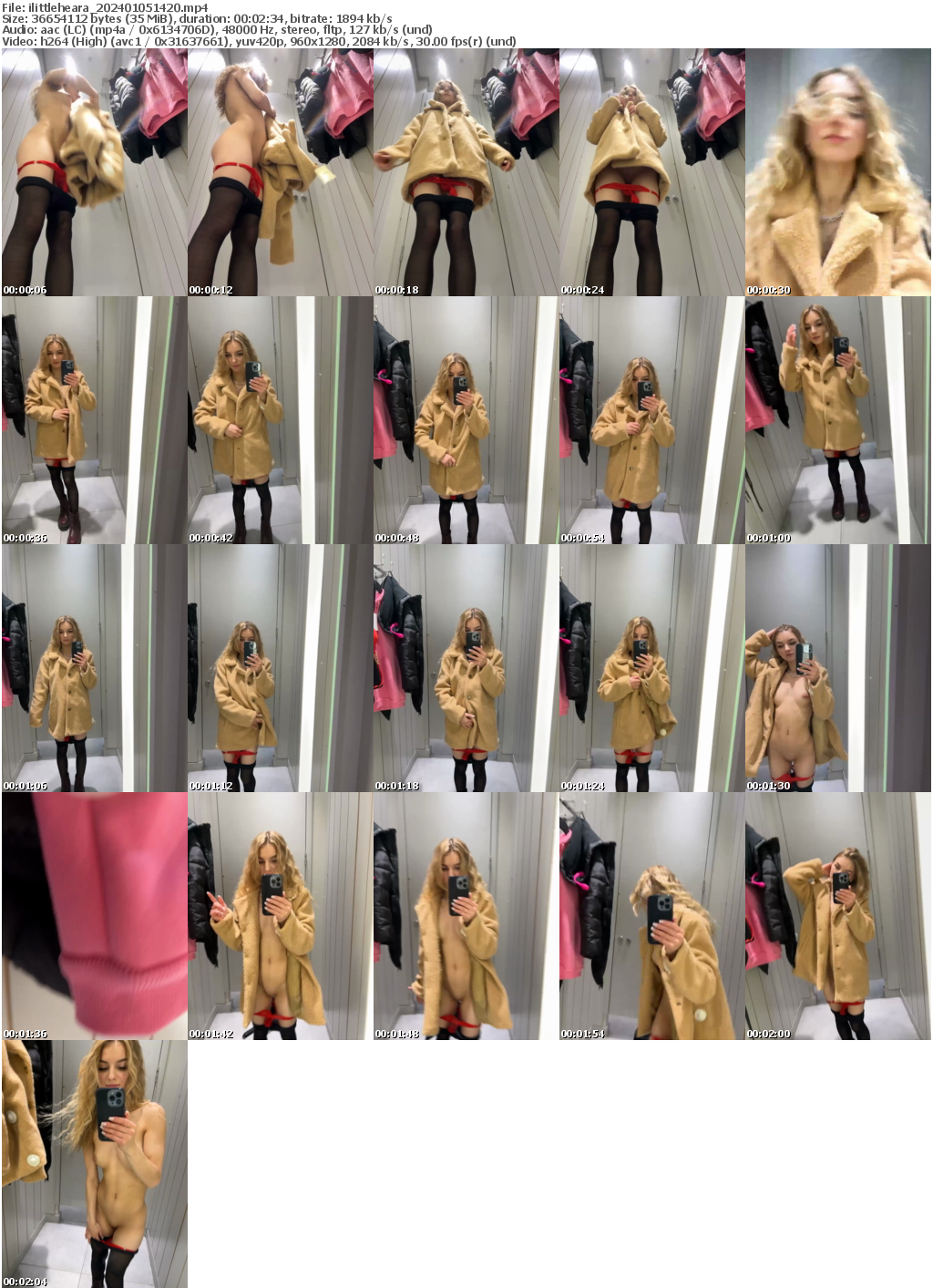 Preview thumb from ilittleheara on 2024-01-05 @ bongacams