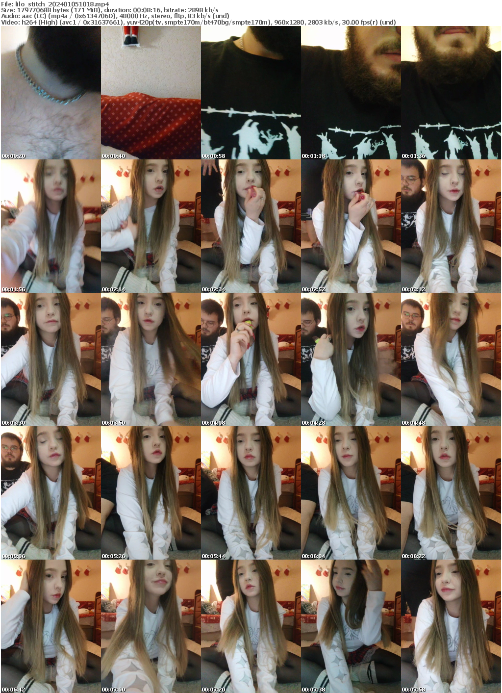 Preview thumb from lilo_stitch on 2024-01-05 @ bongacams