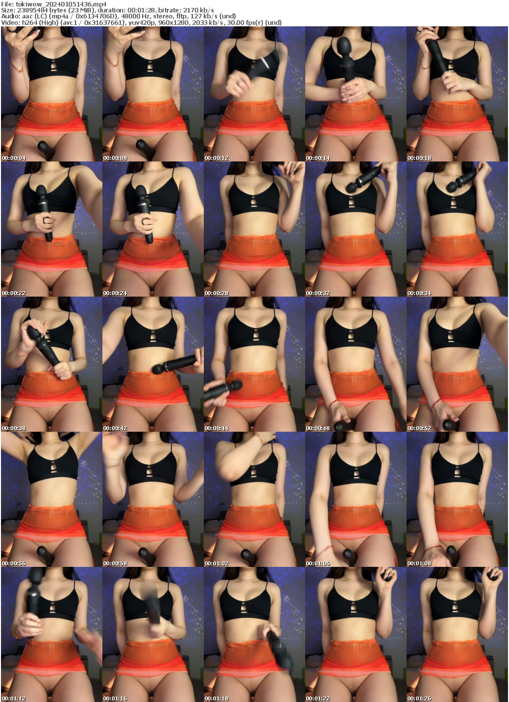 Preview thumb from tokiwow on 2024-01-05 @ bongacams