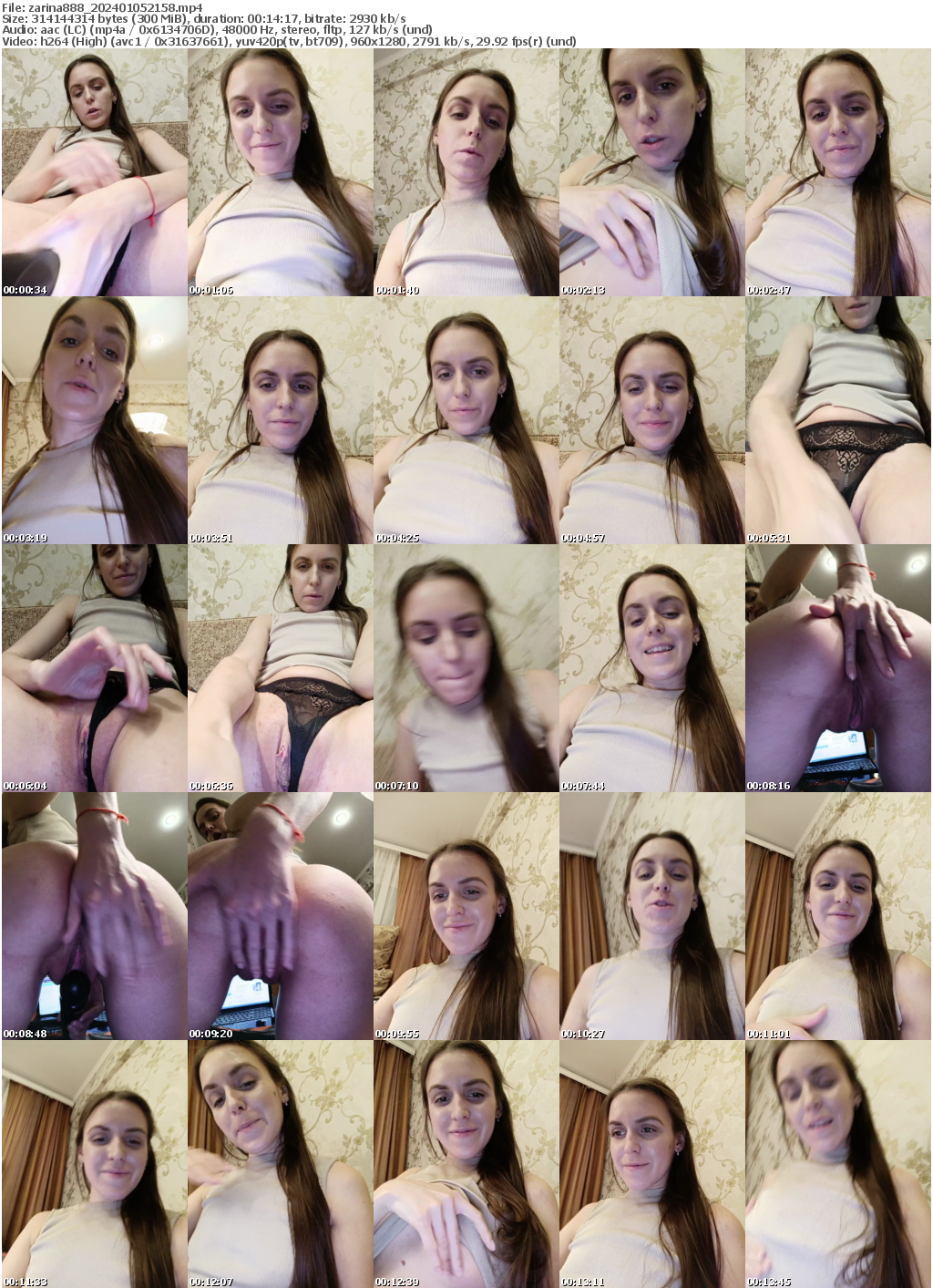 Preview thumb from zarina888 on 2024-01-05 @ bongacams