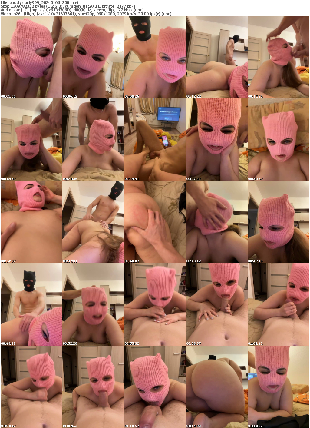 Preview thumb from ebuciysluciy999 on 2024-01-06 @ bongacams