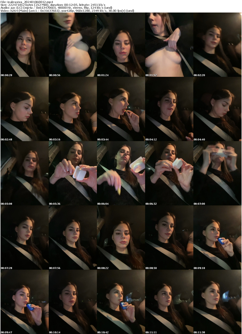 Preview thumb from ivakrasiva on 2024-01-06 @ bongacams