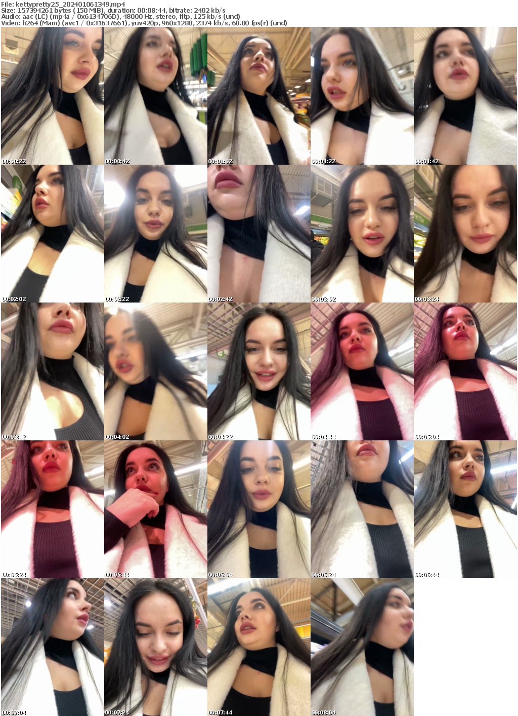 Preview thumb from kettypretty25 on 2024-01-06 @ bongacams