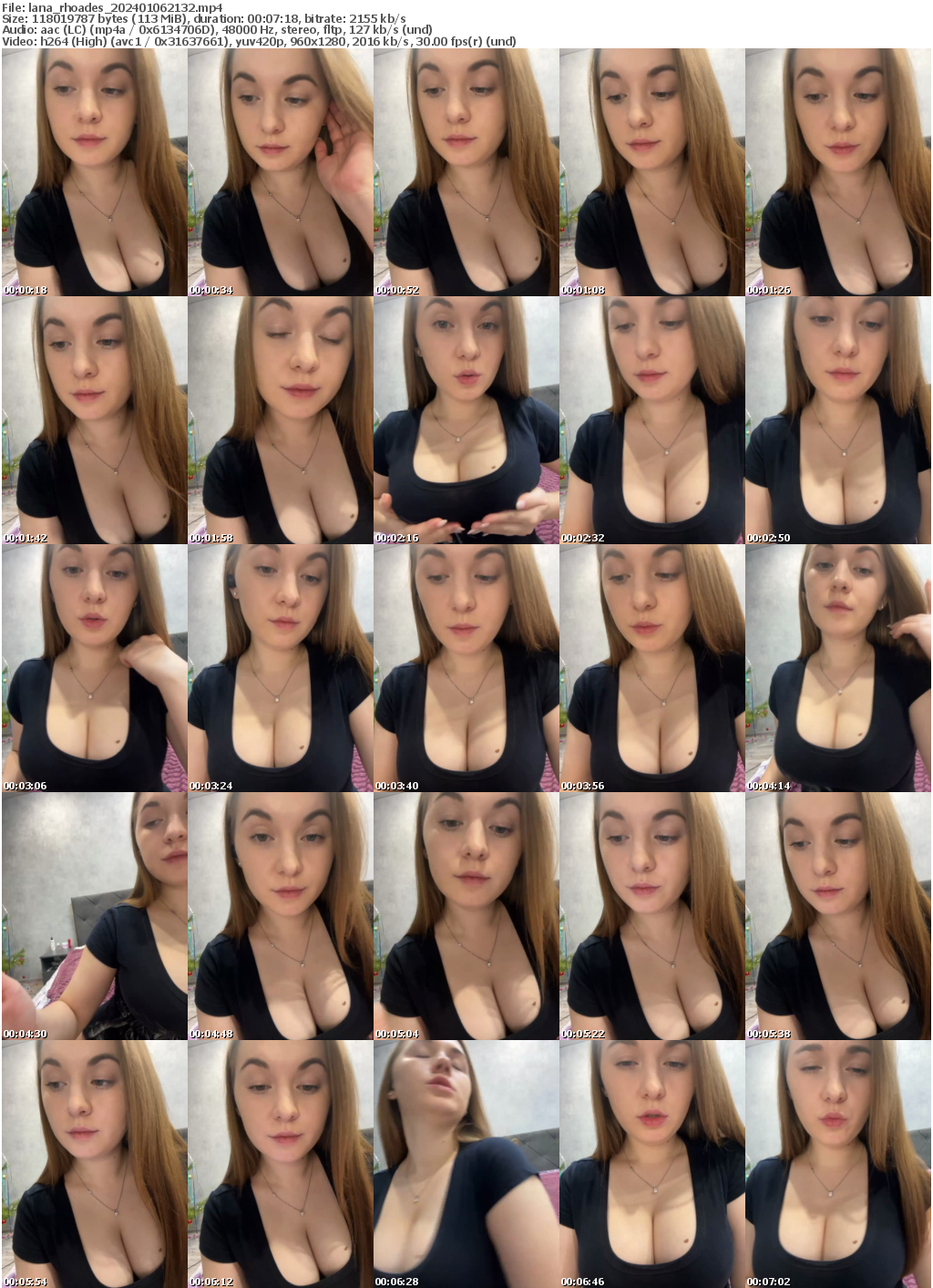 Preview thumb from lana_rhoades on 2024-01-06 @ bongacams