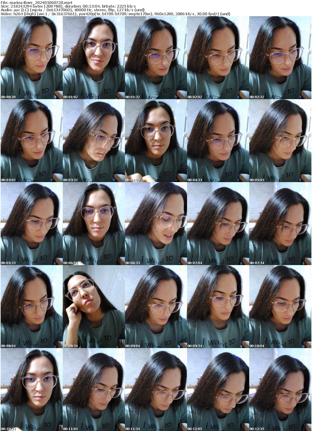 Preview thumb from marina4love on 2024-01-06 @ bongacams