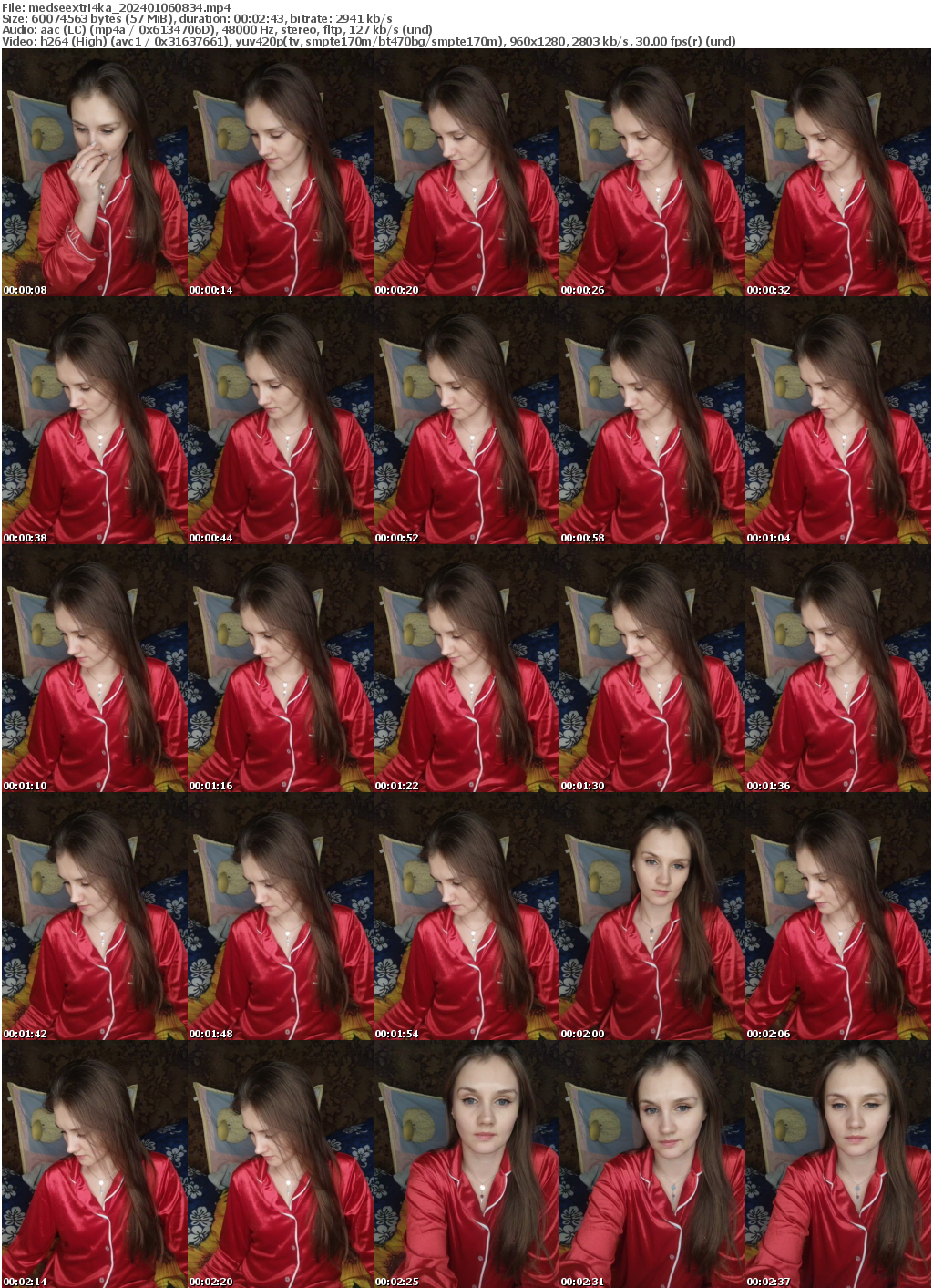 Preview thumb from medseextri4ka on 2024-01-06 @ bongacams