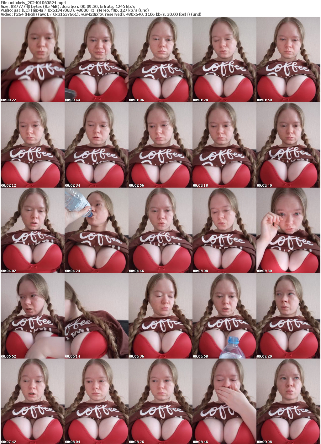 Preview thumb from milokris on 2024-01-06 @ bongacams