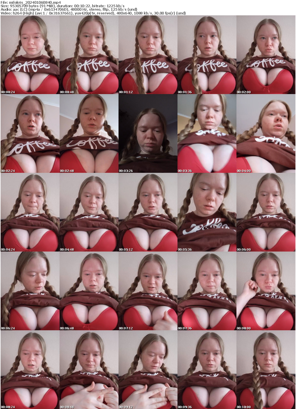 Preview thumb from milokris on 2024-01-06 @ bongacams