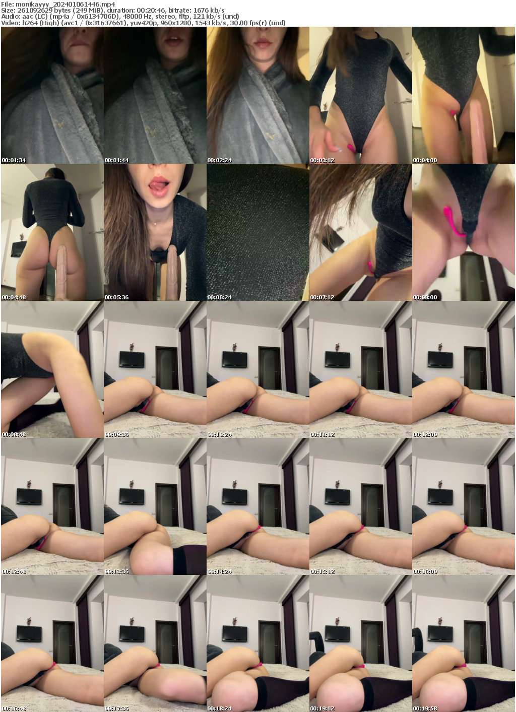 Preview thumb from monikayyy on 2024-01-06 @ bongacams