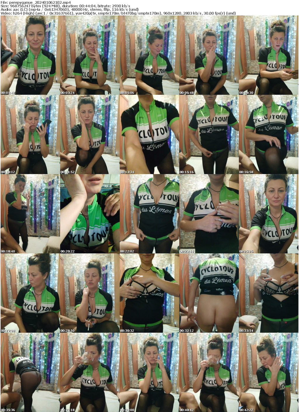 Preview thumb from perepyganue on 2024-01-06 @ bongacams