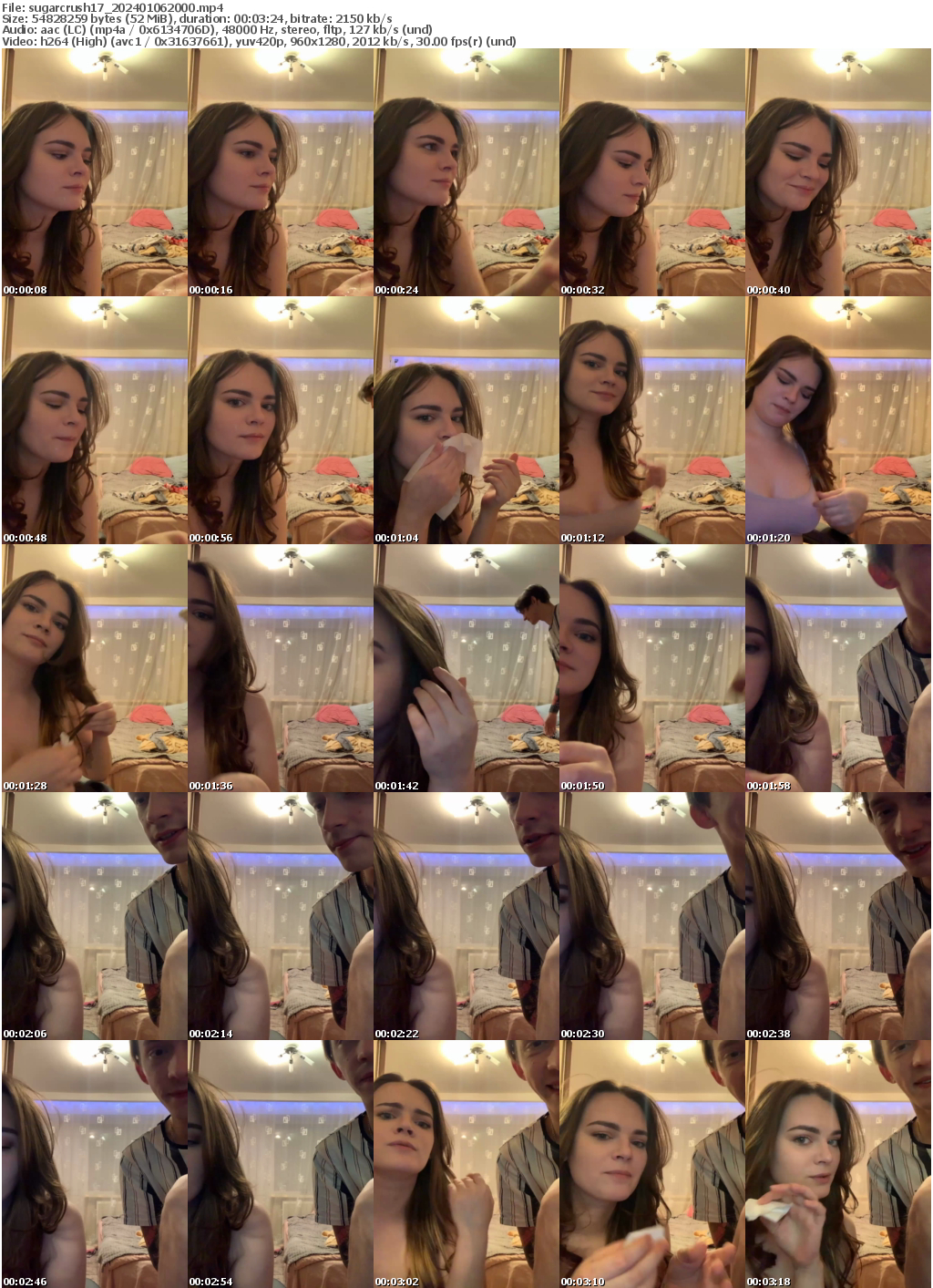 Preview thumb from sugarcrush17 on 2024-01-06 @ bongacams