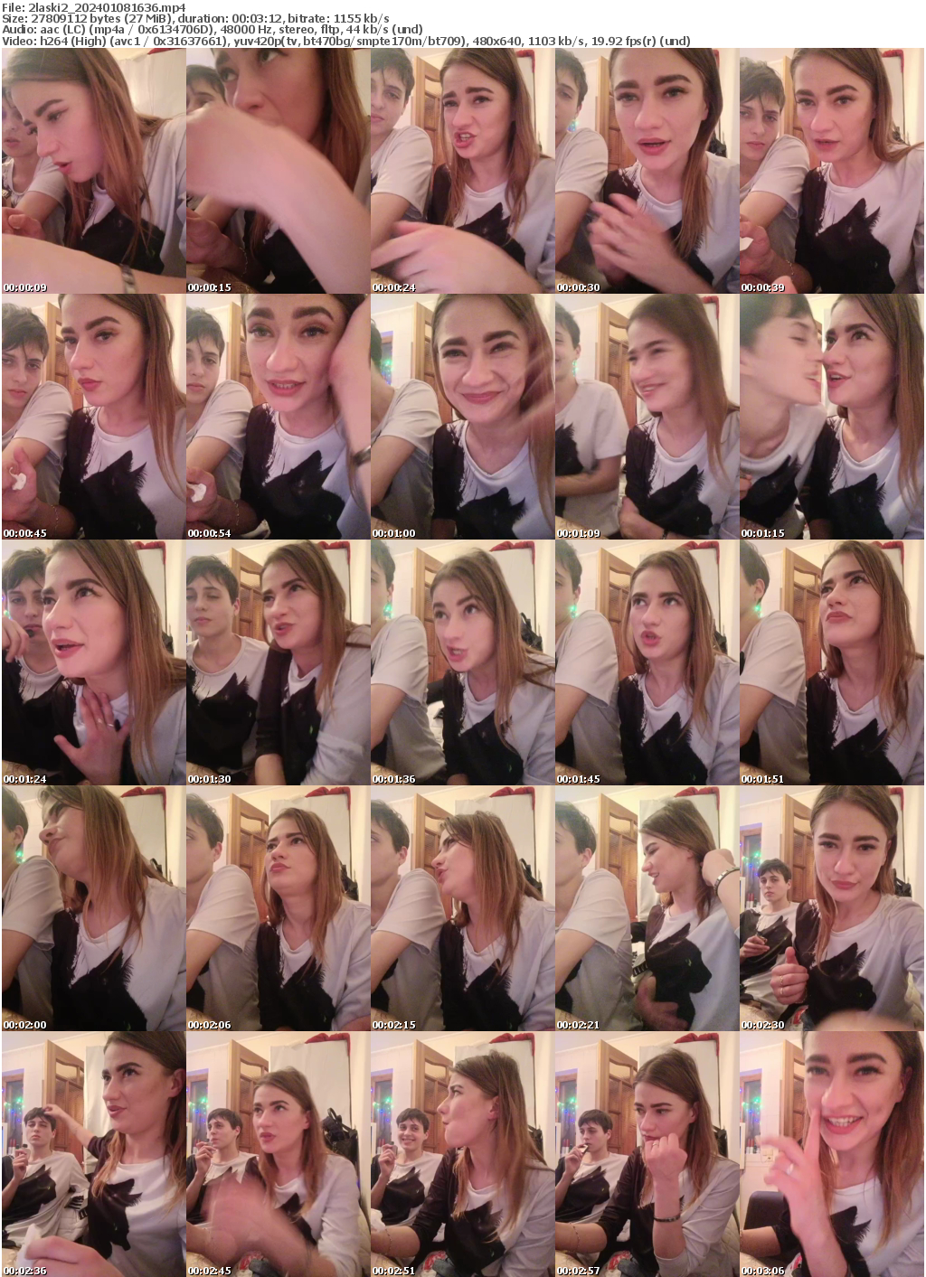 Preview thumb from 2laski2 on 2024-01-08 @ bongacams