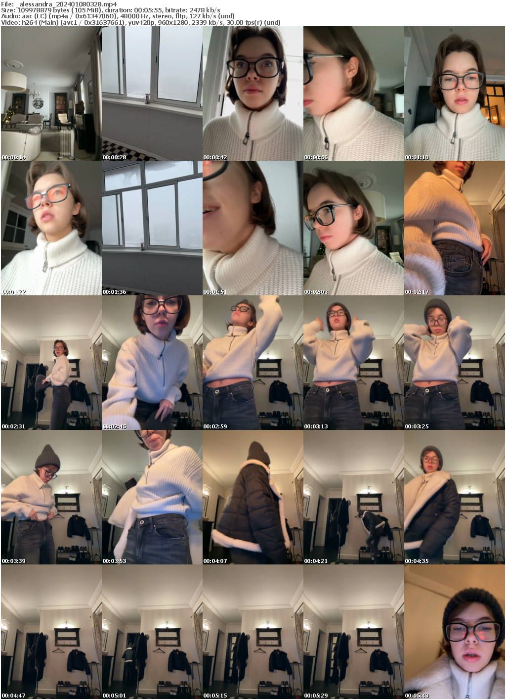 Preview thumb from _alessandra on 2024-01-08 @ bongacams