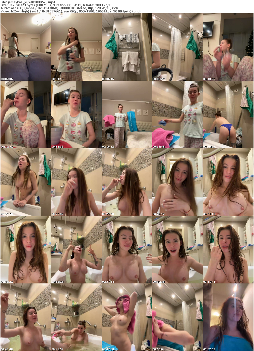 Preview thumb from jamaykaa on 2024-01-08 @ bongacams