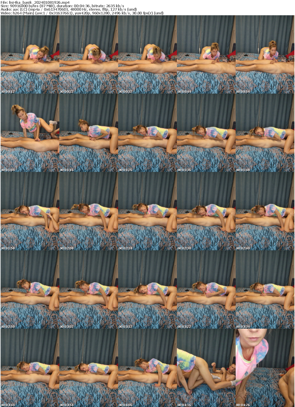 Preview thumb from lisi4ka_basik on 2024-01-08 @ bongacams