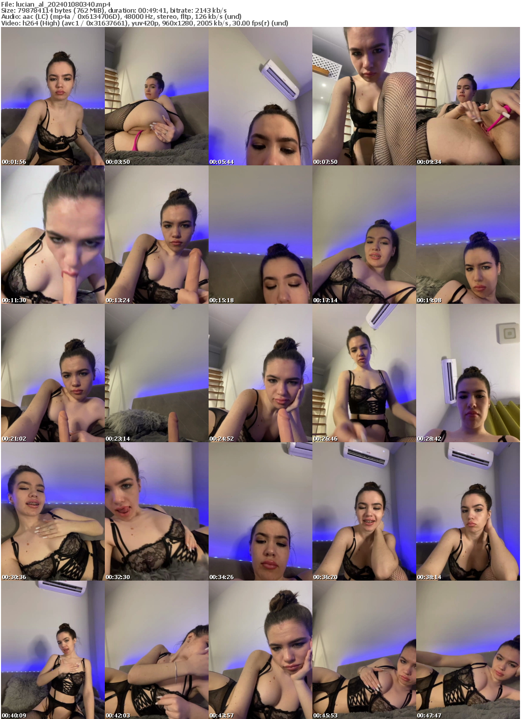 Preview thumb from lucian_al on 2024-01-08 @ bongacams