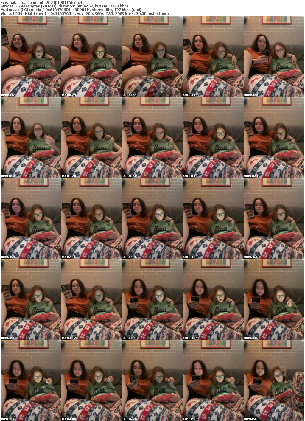 Preview thumb from natali_palaaament on 2024-01-08 @ bongacams