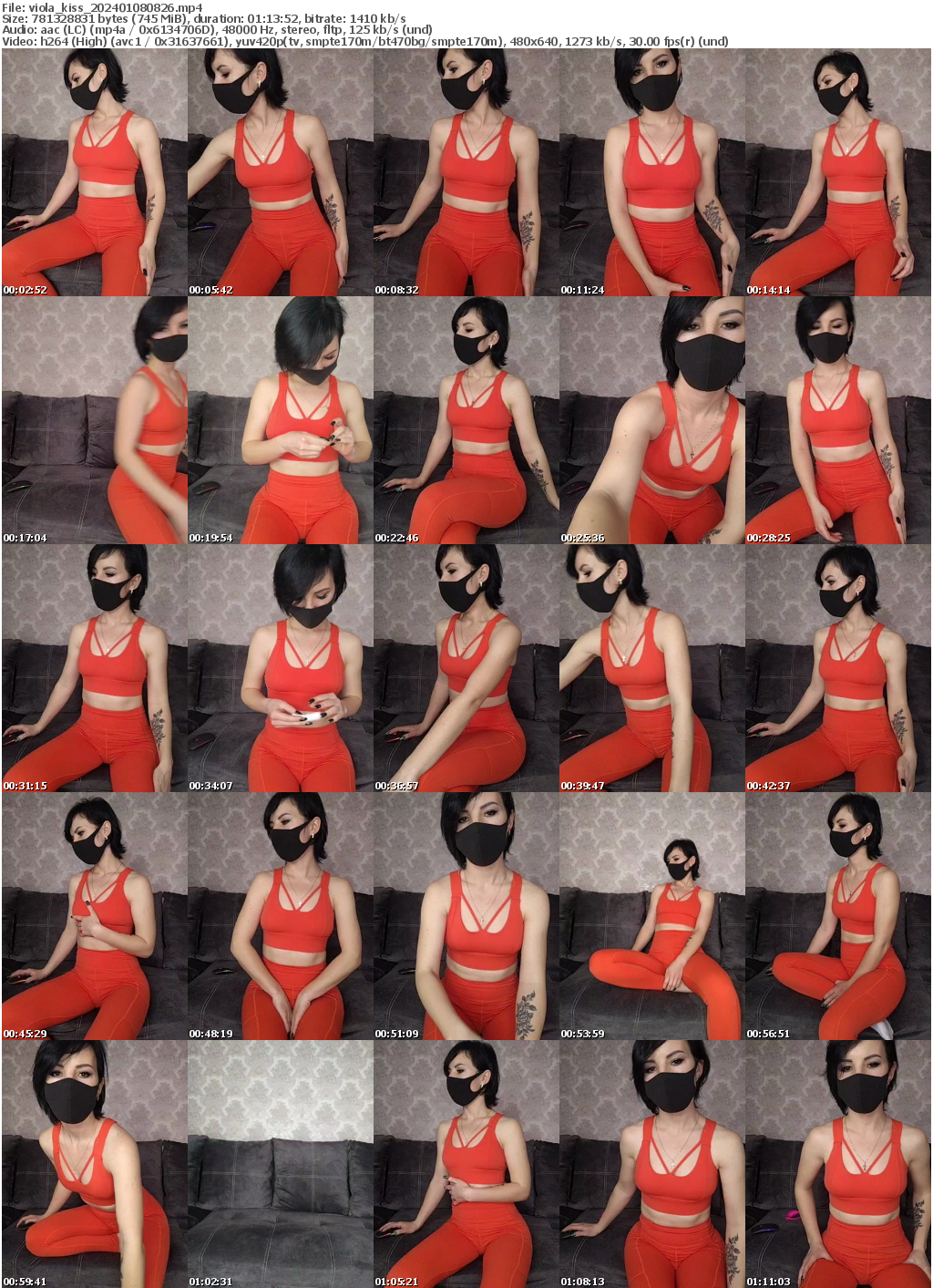 Preview thumb from viola_kiss on 2024-01-08 @ bongacams