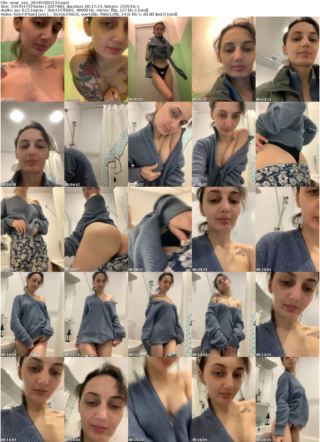 Preview thumb from wow_eva on 2024-01-08 @ bongacams