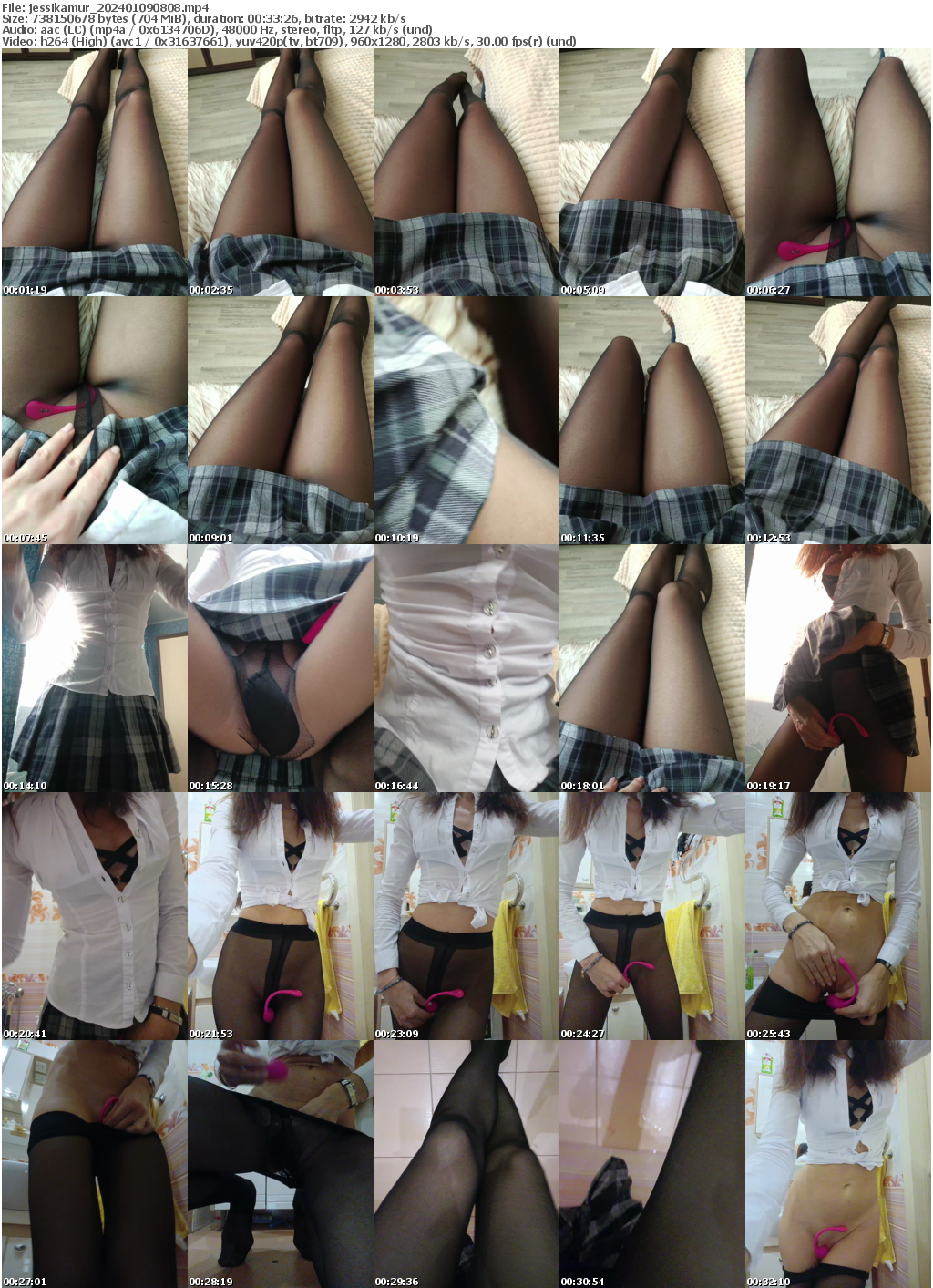 Preview thumb from jessikamur on 2024-01-09 @ bongacams