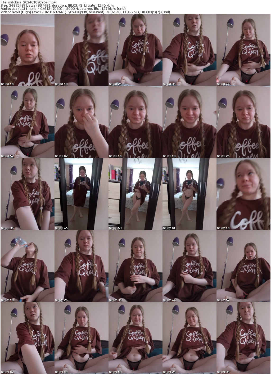 Preview thumb from milokris on 2024-01-09 @ bongacams